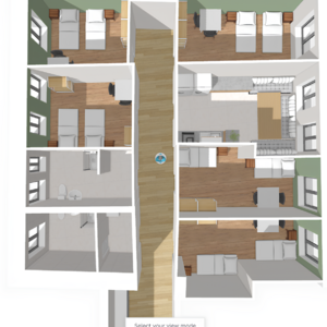 Apartment Zwei 5-Zimmer-Wohnungen in zentraler Lage Paul 04107 Leipzig 170911158565def92106e18